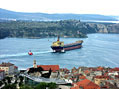 Leaving ibenik port
