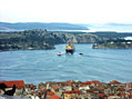 Leaving ibenik port