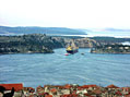 Leaving ibenik port