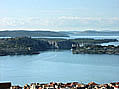 Leaving ibenik port